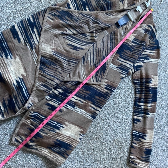 LUCKY BRAND Southwestern Aztec Open Cardigan - Picture 7 of 13